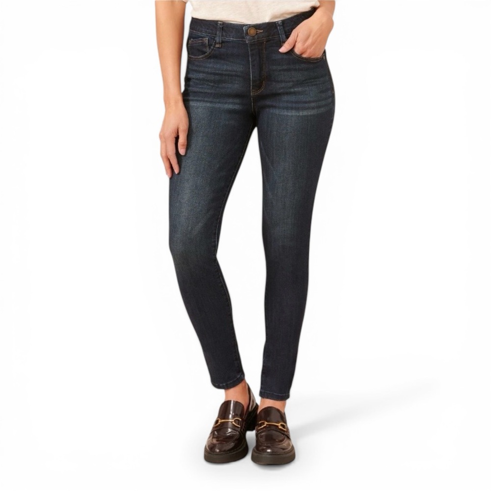 Democracy Absolution High Rise Ankle Jeans Size 14W Indigo NWT